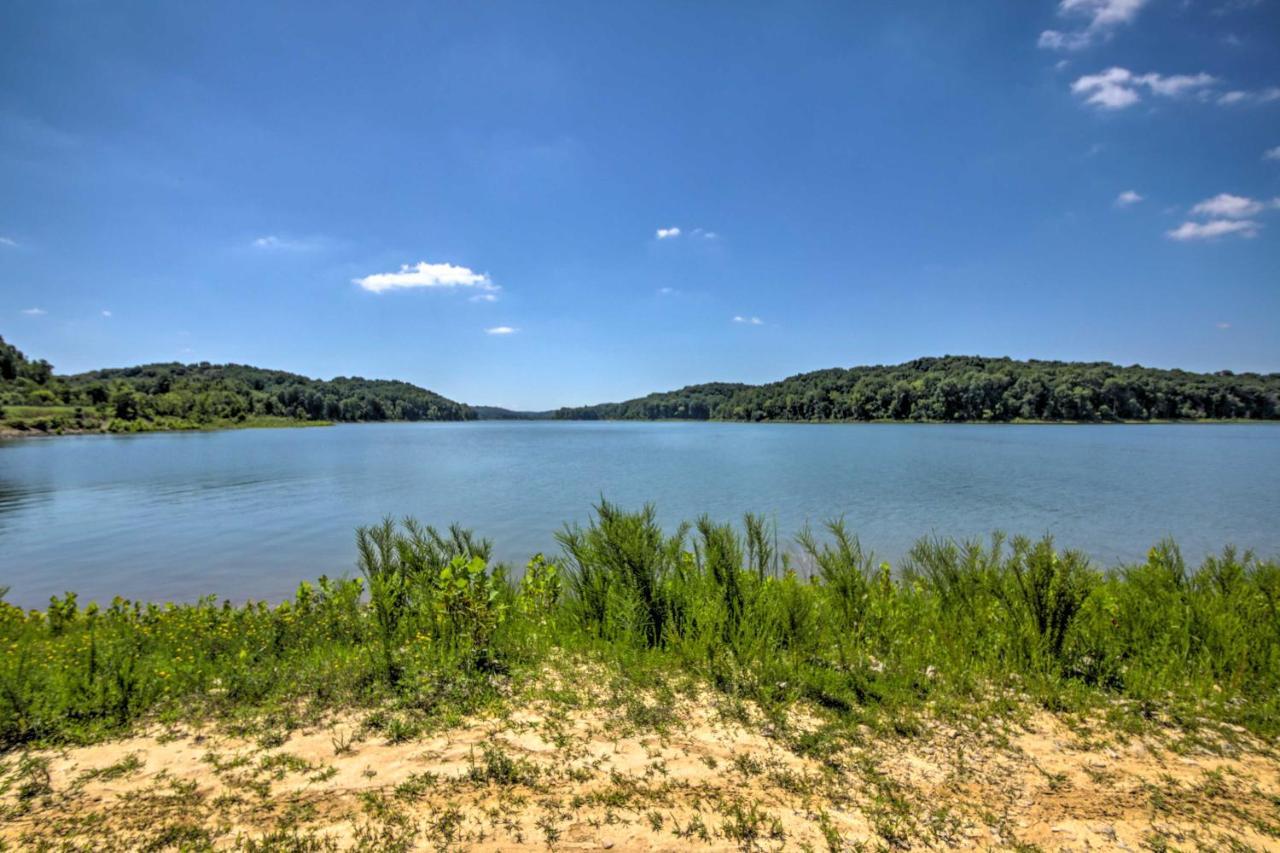 Modern Eckerty Home With Deck On Patoka Lake! Taswell Luaran gambar