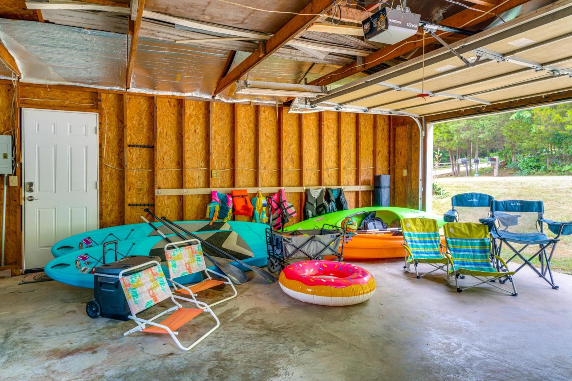 Modern Eckerty Home With Deck On Patoka Lake! Taswell Luaran gambar